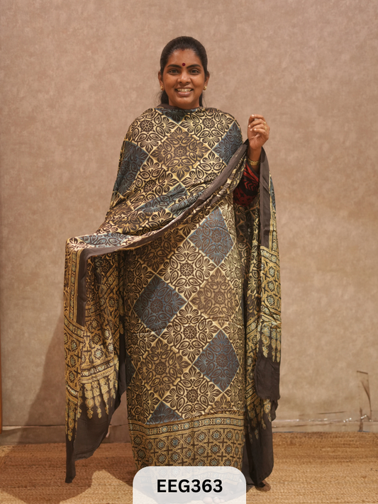 AJRAKH MODAL 2  PCS-UNSTITCHED