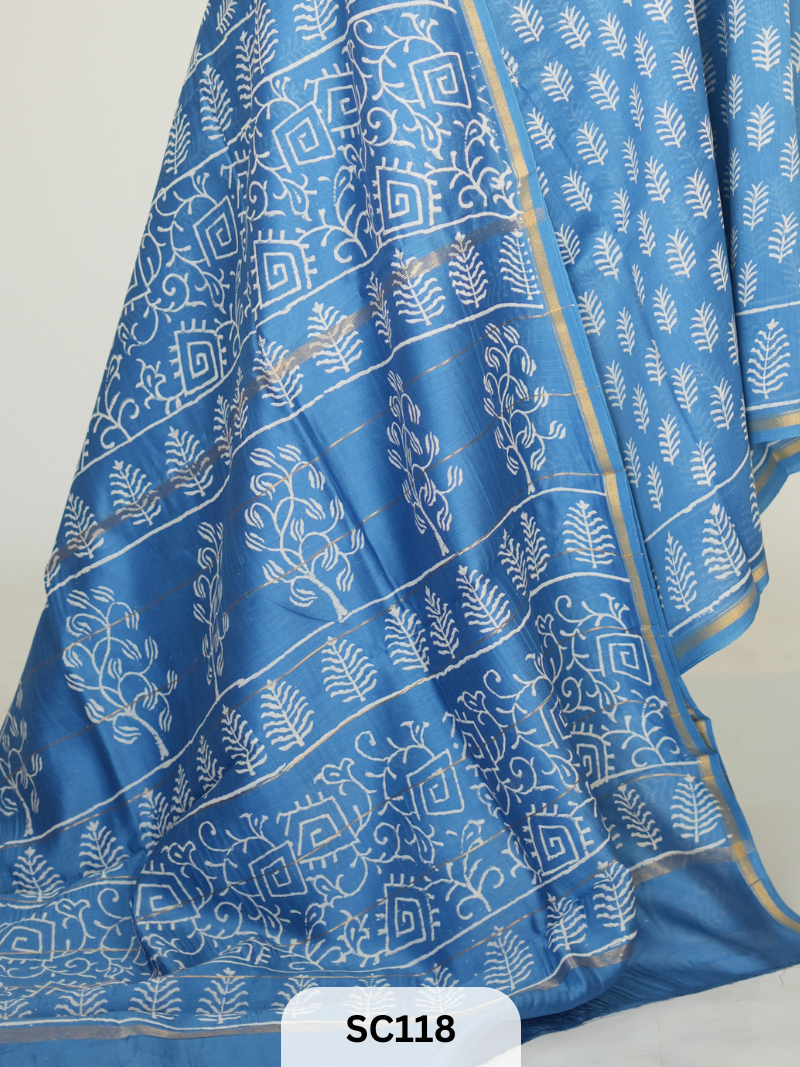 CHANDERI SILK SAREE