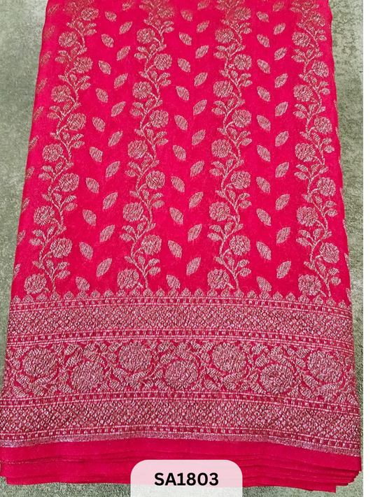 Banarasi  Khadi Chanderi Malmal