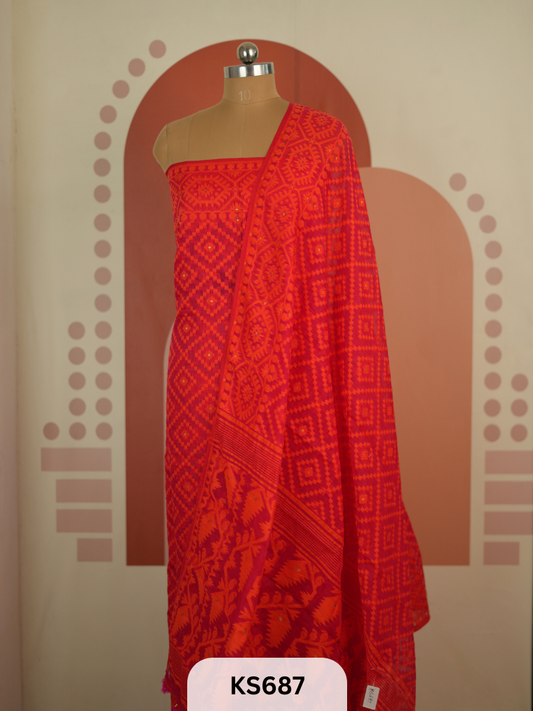 PURE JAMDHANI POWERLOOM SALWAR SUIT