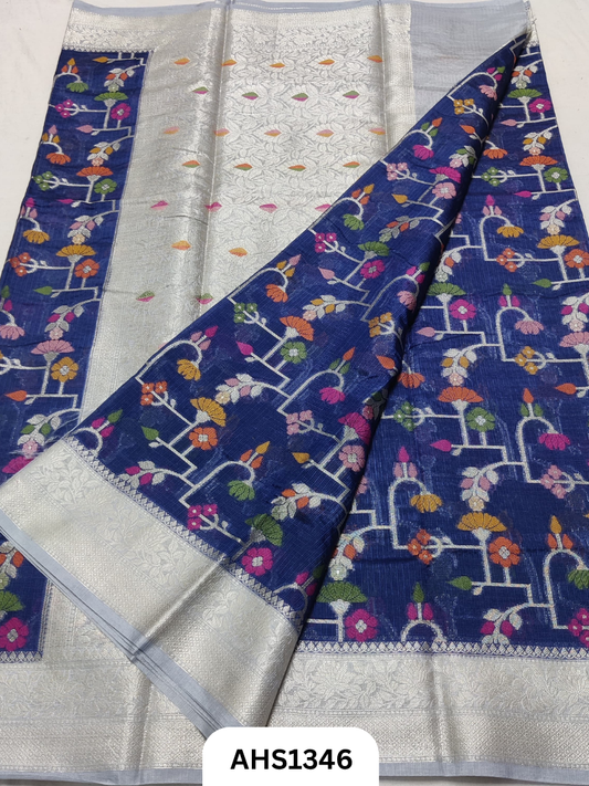 Soft Kota Silk Weaving Saree with Blouse