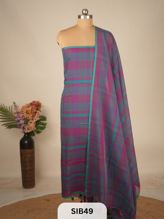 MADRAS CHECKS INSPIRED SALWAR SUIT