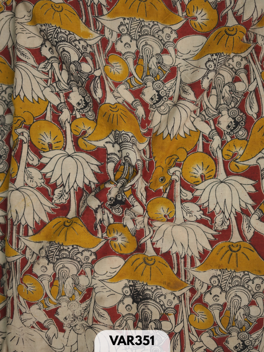 KALAMKARI FABRIC - 1 MTR