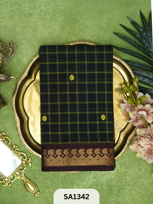 CHETTINADU COTTON SAREE | KAI BOTTA