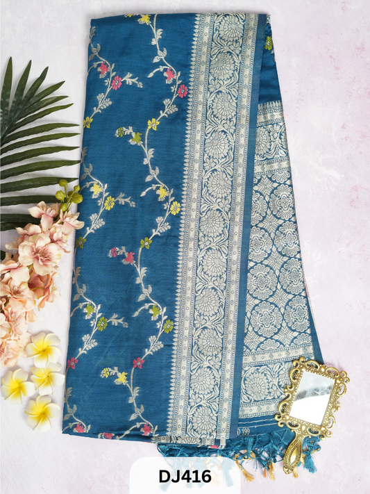 Semi Matka With Meenakari Weave