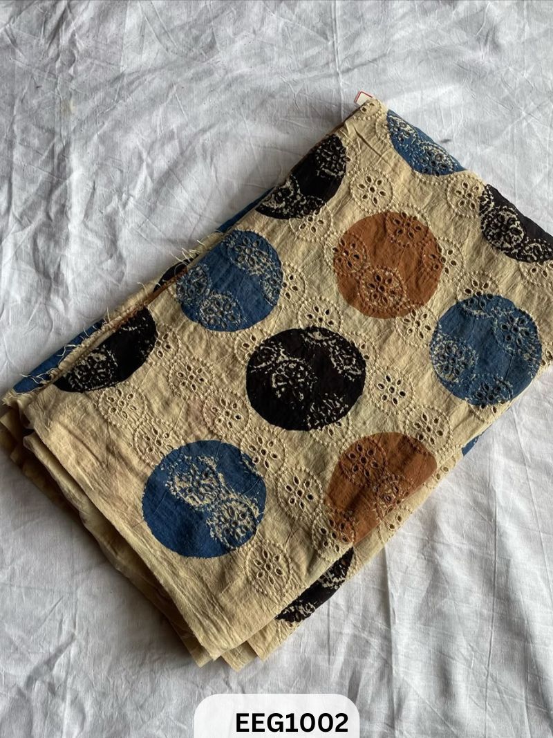 PREMIUM COTTON HAKOBA AJRAKH FABRIC-1MTR