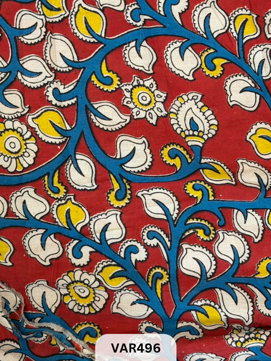 Kalamkari Hand printed - Fabric -1.5mtr