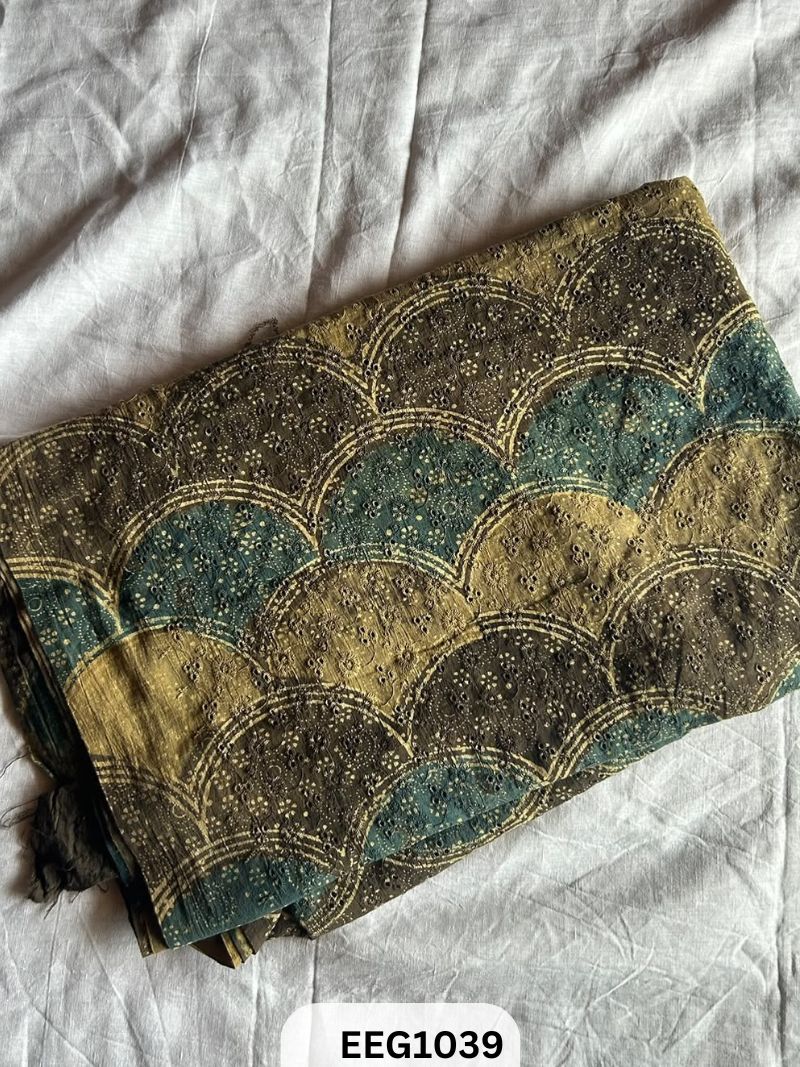 PREMIUM COTTON HAKOBA AJRAKH FABRIC-1MTR