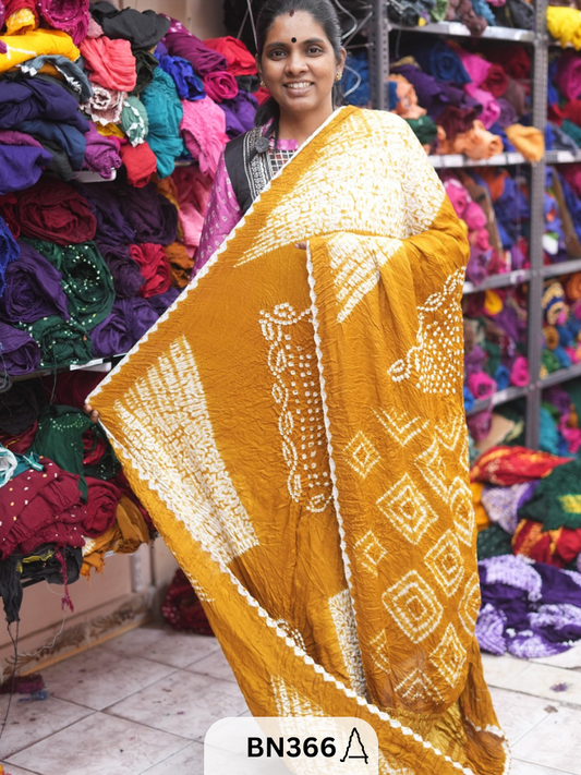 MODAL GAJI - SHIBORI WORK SAREE