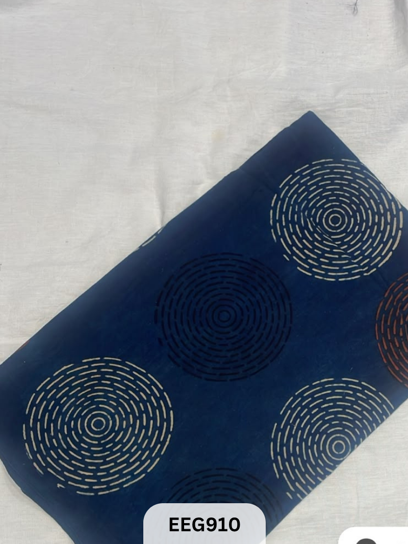 COTTON AJRAKH FABRIC-1MTR