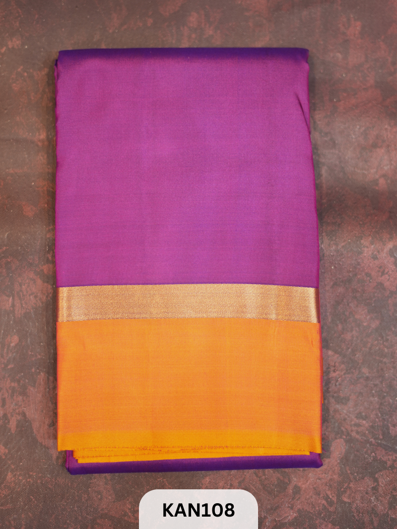 KANCHIPURAM HANDLOOM PURE SOFT SILK