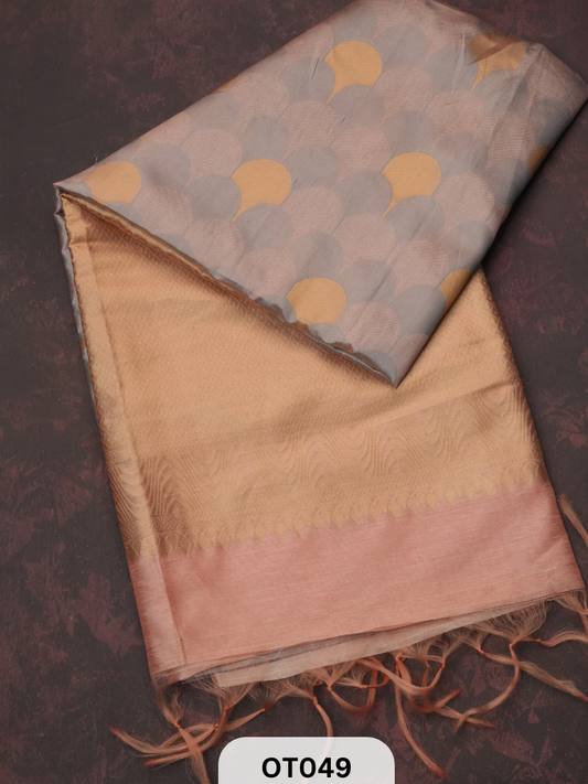 VEGAN FIBER BASED FABRIC SAREE