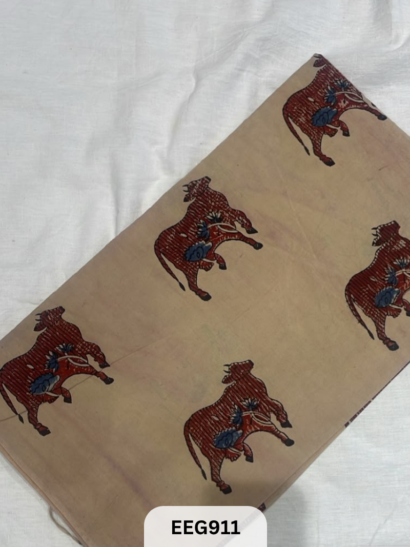COTTON AJRAKH FABRIC-1MTR