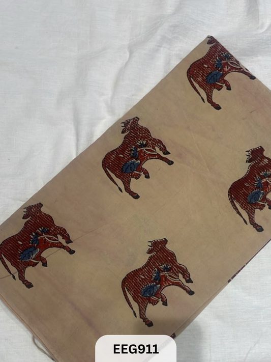 COTTON AJRAKH FABRIC-1MTR