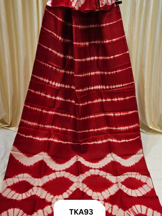 Pure Bishnupuri Silk - Shibori work saree