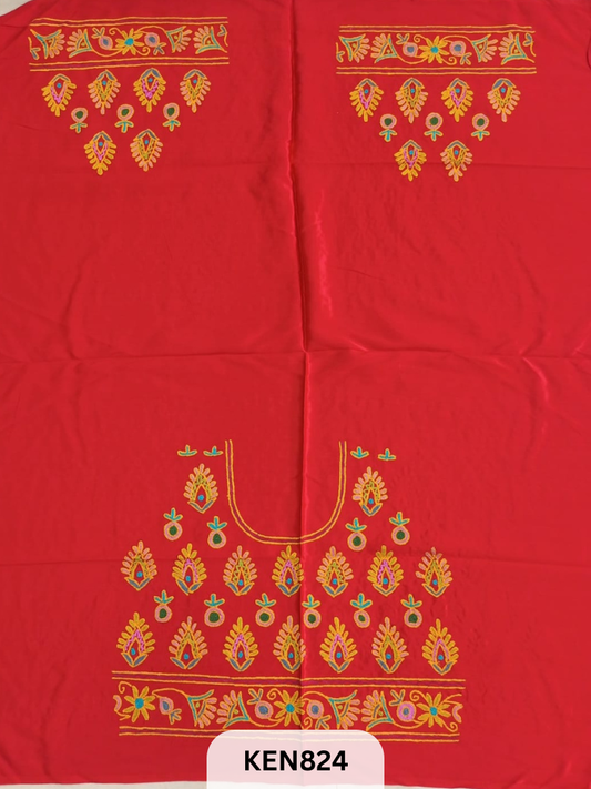 MASHRU HANDWORK BLOUSE PIECE