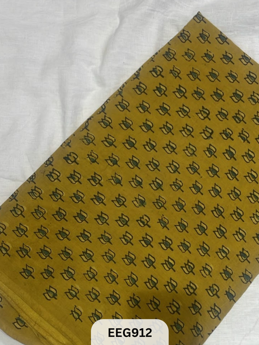 COTTON AJRAKH FABRIC-1MTR