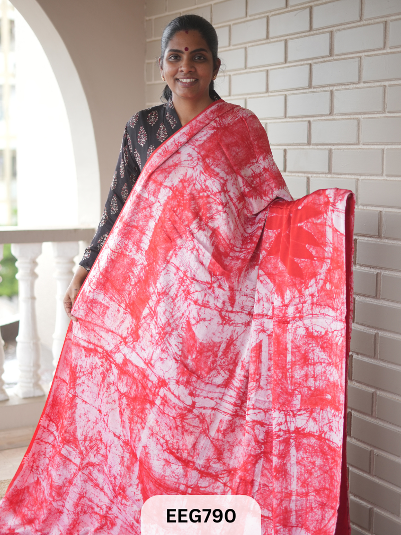 BATIK PRINT MODAL SAREE