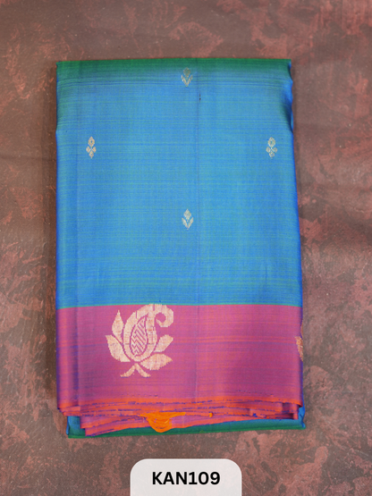 KANCHIPURAM BUTTA BORDER SAREE