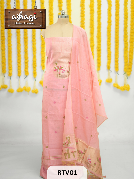 JAMDHANI 3 PIECE SUIT - On Prebooking now