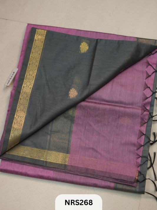 CHANDERI INSPIRED MAHESWARI SAREE