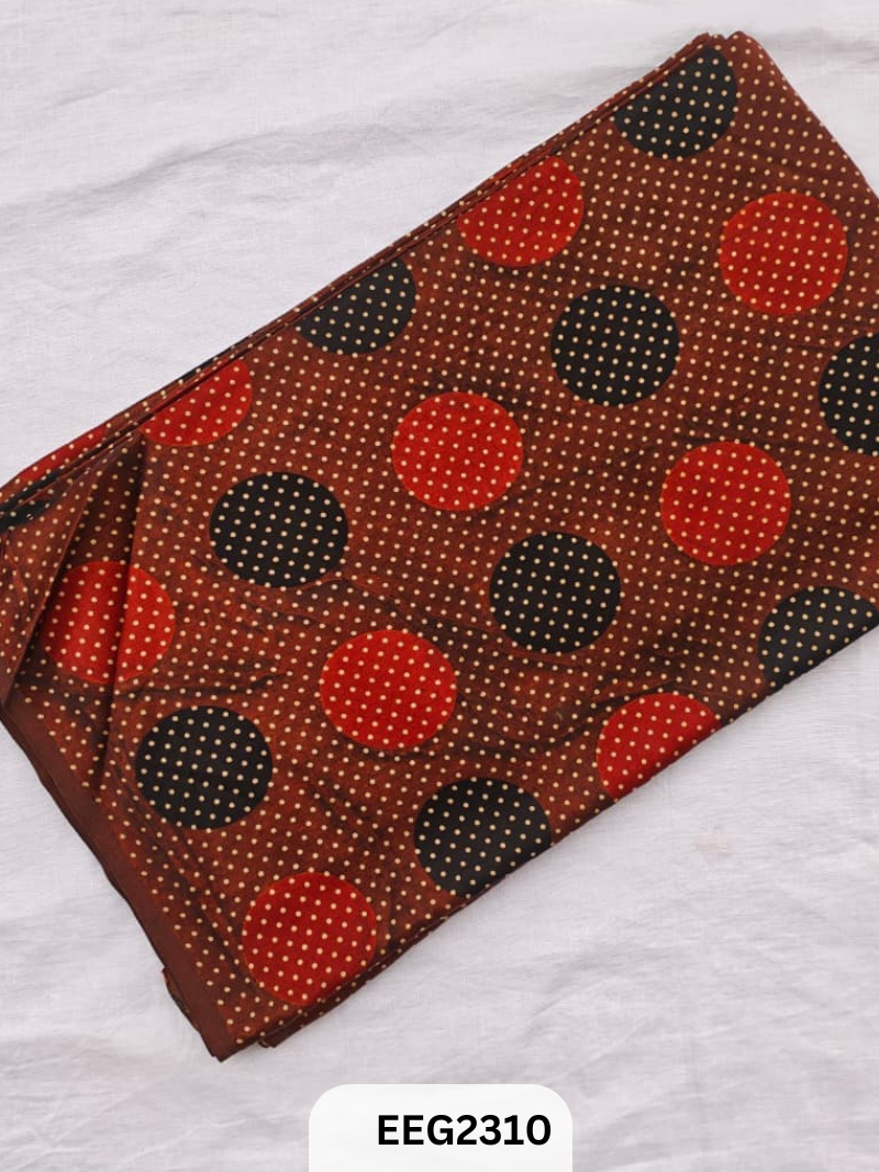 MASHRU AJRAKH FABRIC  PRINT-1 MTR