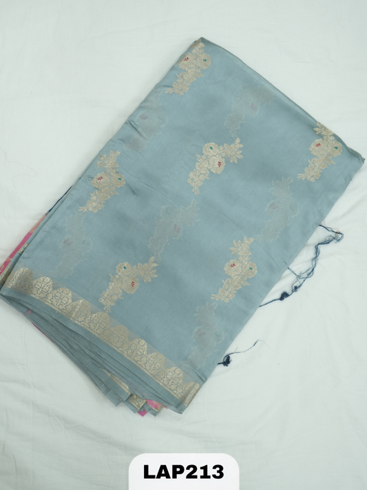Banaras kora dupion silk saree