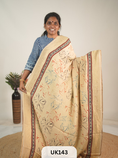 DOLA AJRAKH SAREE