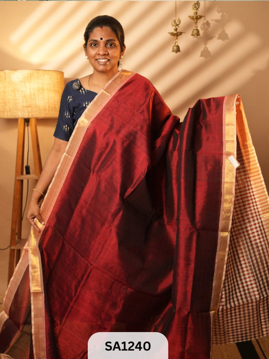 PURE HANDLOOM SILK COTTON SAREE