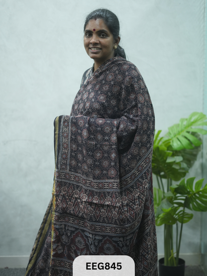 KOTA DORIA AJRAKH SAREE