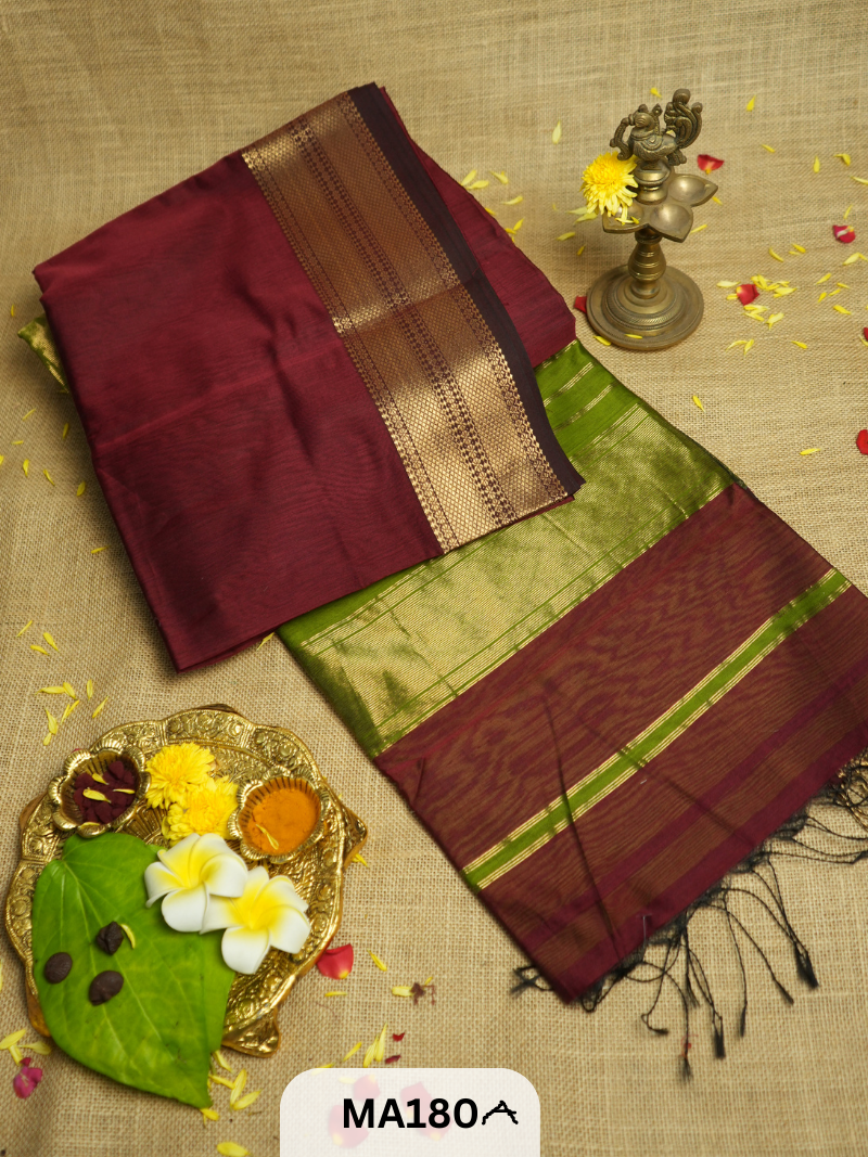 Pure Maheswari Silk Saree