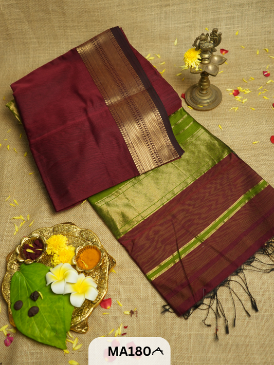 Pure Maheswari Silk Saree
