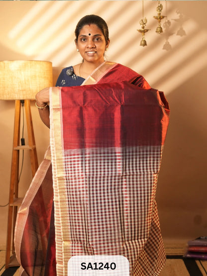 PURE HANDLOOM SILK COTTON SAREE
