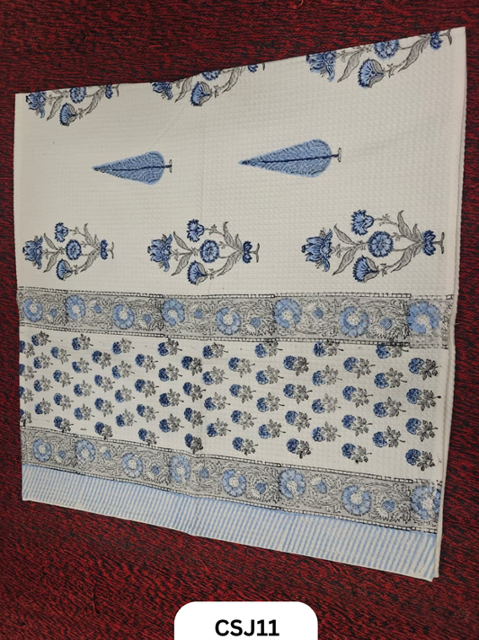 Jaipur Handblock Print Cotton Kids Towel-30/60
