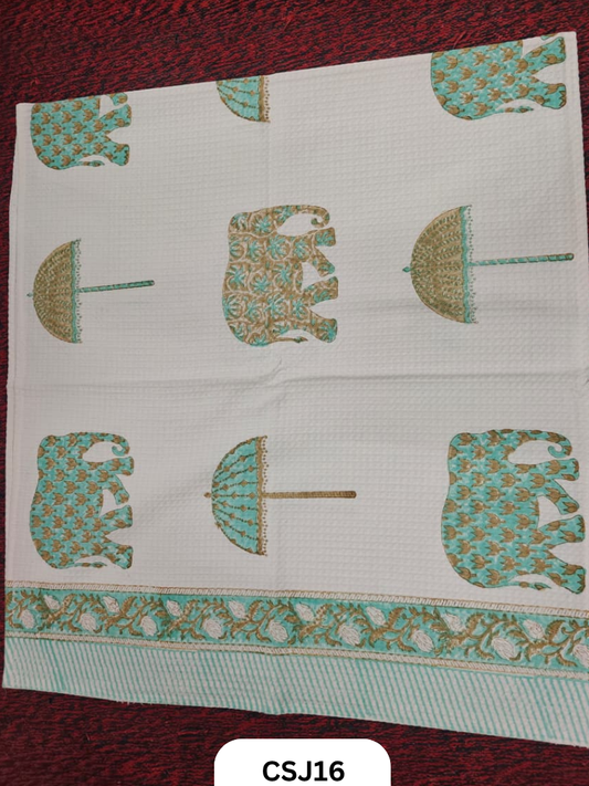 Jaipur Handblock Print Cotton Kids Towel-30/60