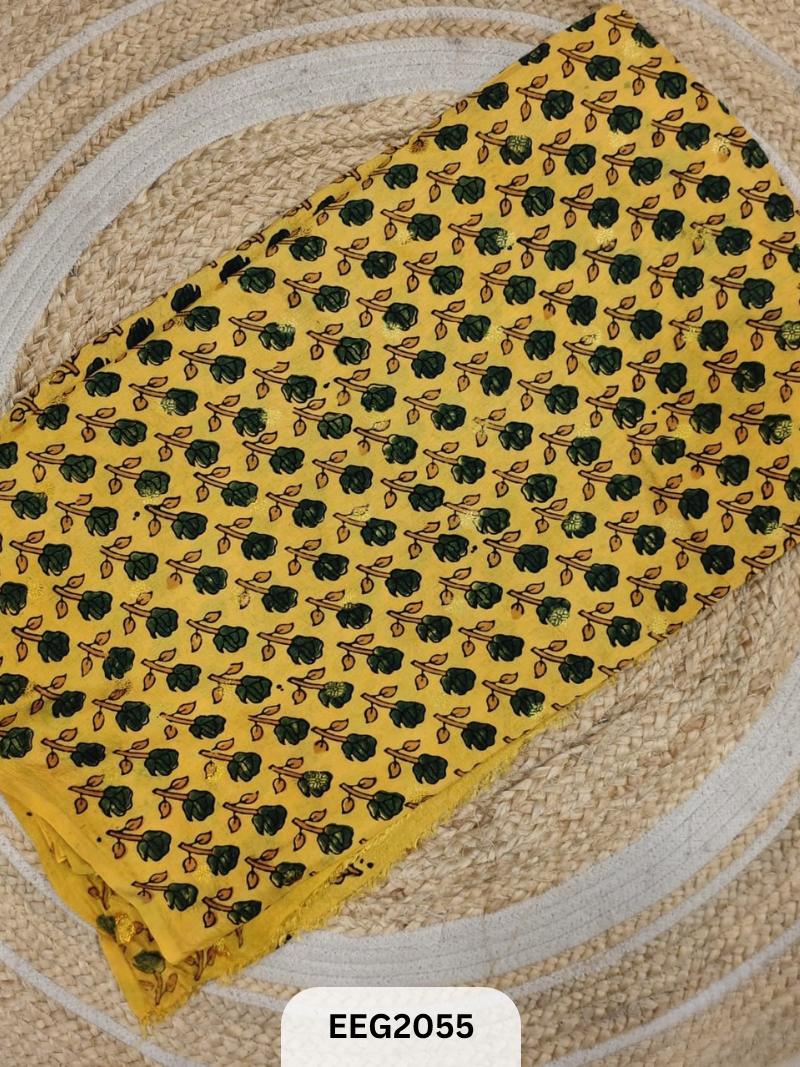 DOLA SILK AJRAKH FABRIC-1MTR