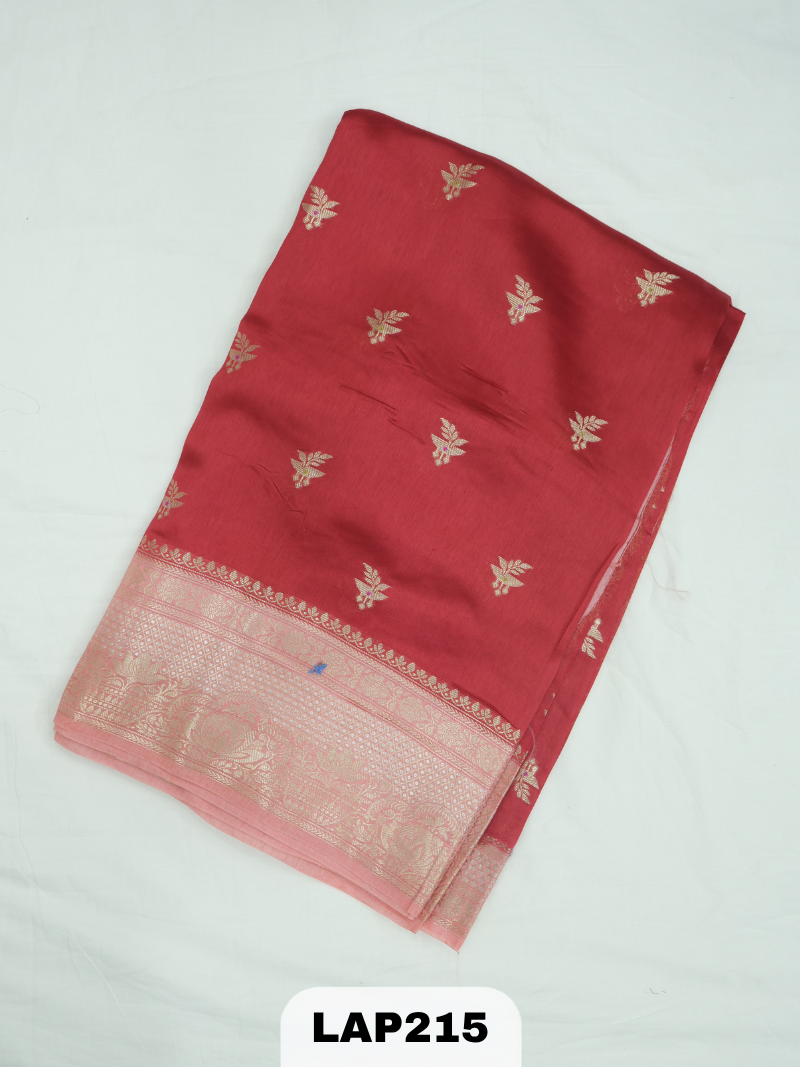 Banaras kora dupion silk saree