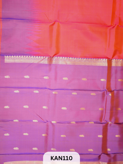 KANCHIPURAM HANDLOOM PURE SOFT SILK