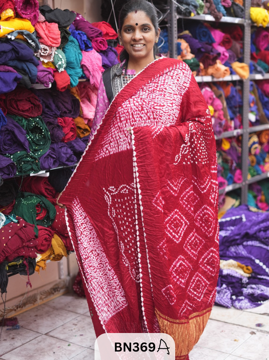 MODAL GAJI - SHIBORI WORK SAREE