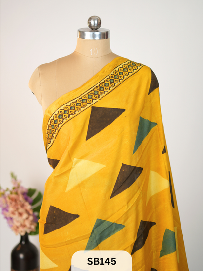 CHENNURI SILK WITH KANCHI BORDER