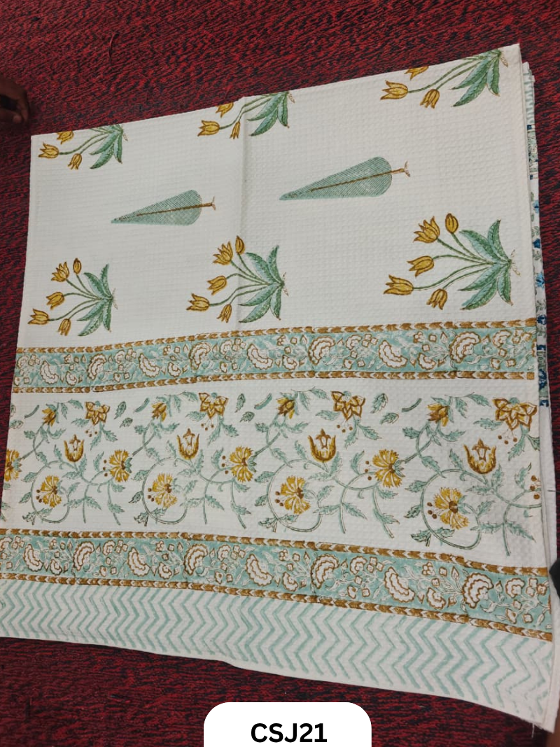 Jaipur Handblock Print Cotton Kids Towel-30/60