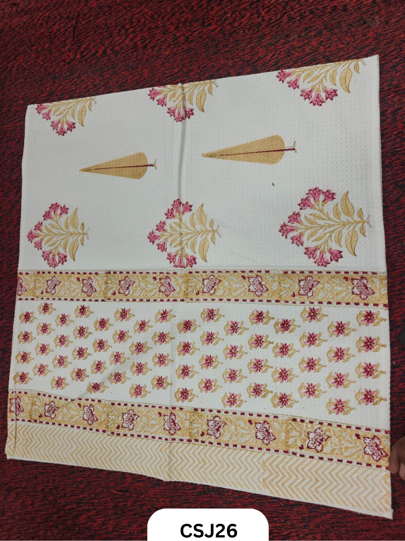 Jaipur Handblock Print Cotton Kids Towel-30/60