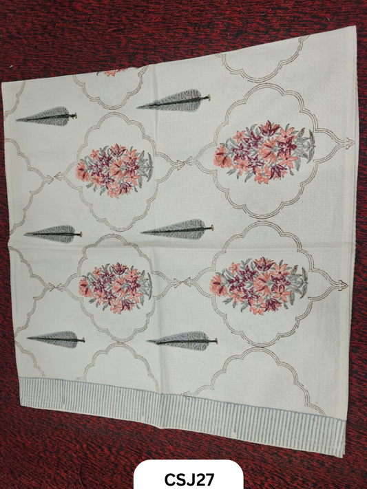 Jaipur Handblock Print Cotton Kids Towel-30/60