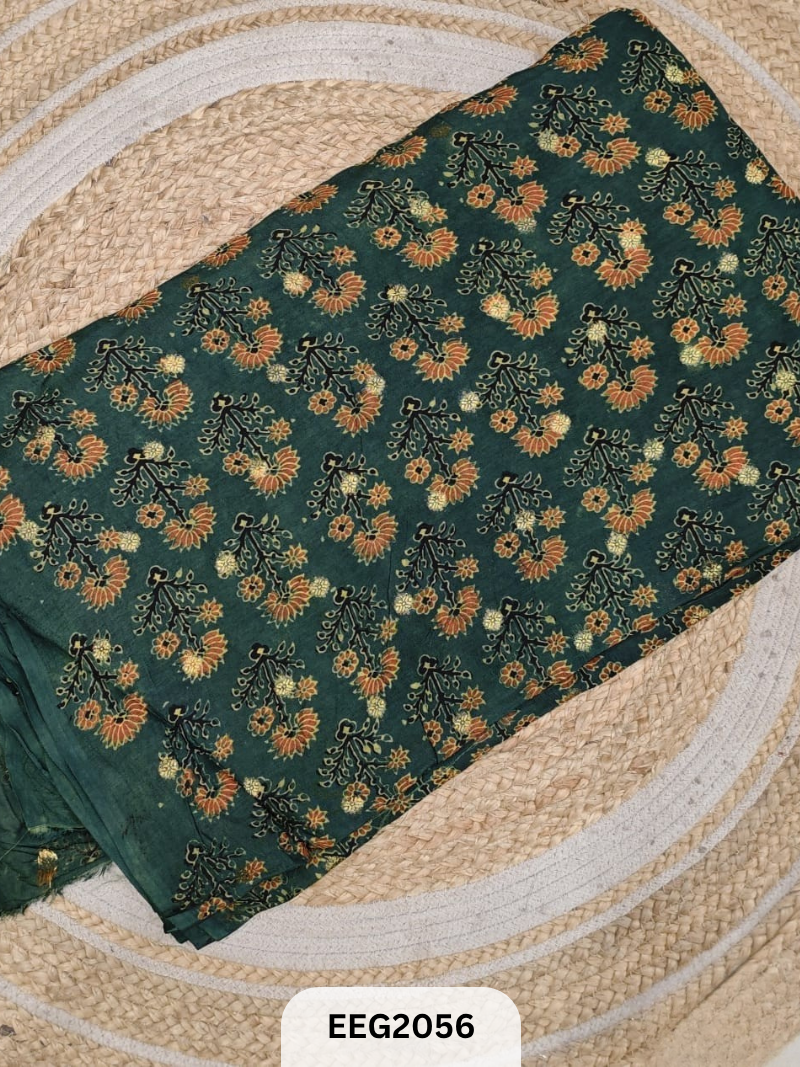DOLA SILK AJRAKH FABRIC-1MTR