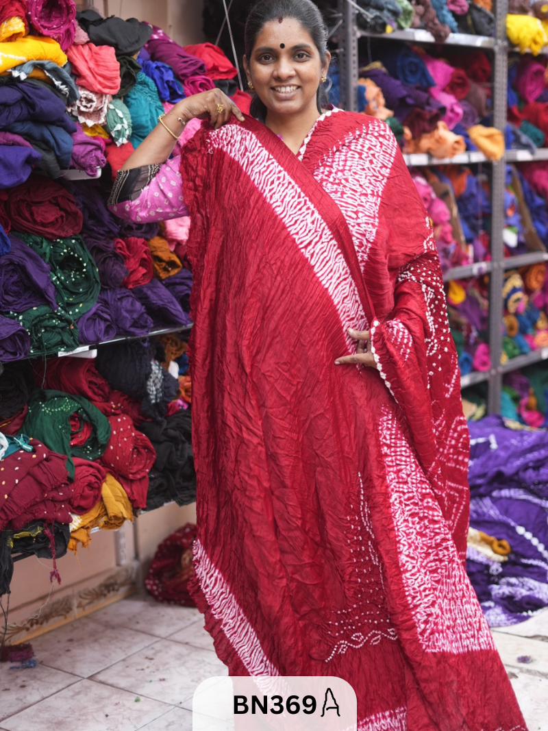 MODAL GAJI - SHIBORI WORK SAREE