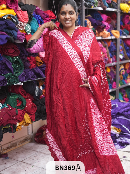 MODAL GAJI - SHIBORI WORK SAREE