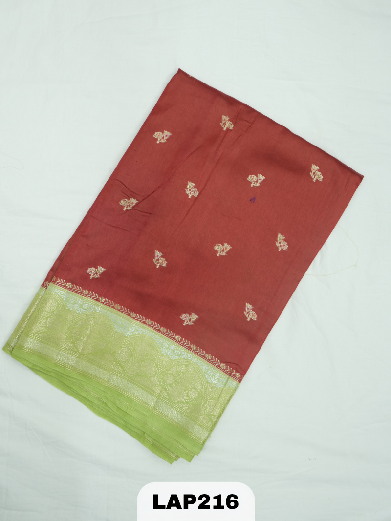 Banaras kora dupion silk saree