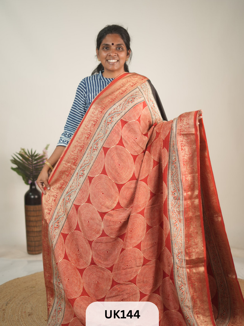 DOLA AJRAKH SAREE