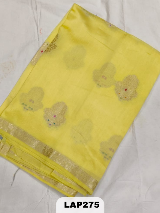 Banaras kora dupion silk saree