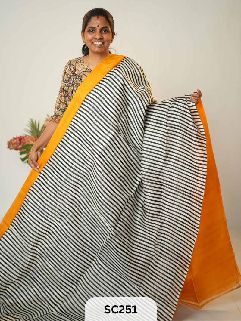 BHISNUPUR  BLOCK PRINTED